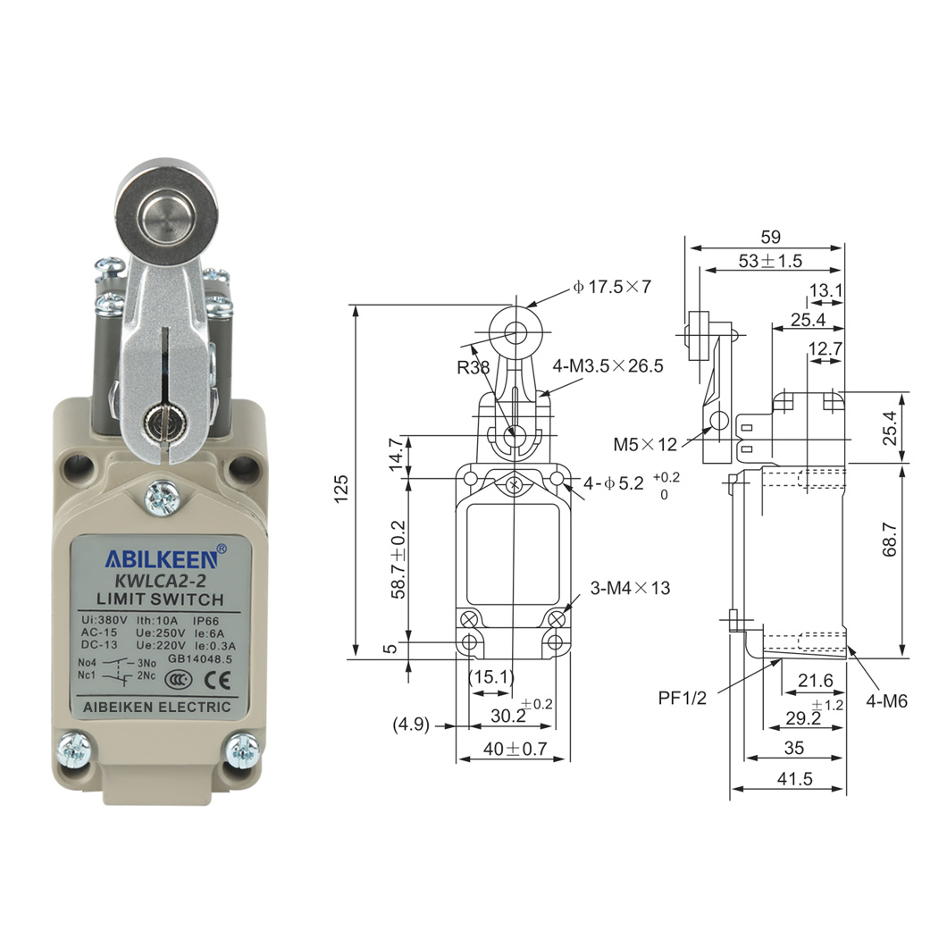 KWLCA2-2 Limit Switch