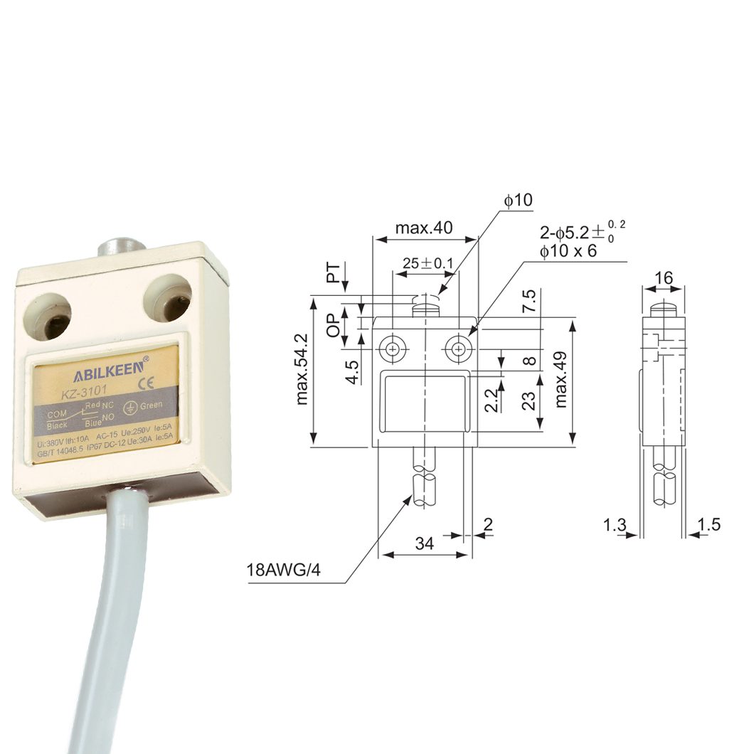 TZ-3101 Limit Switch