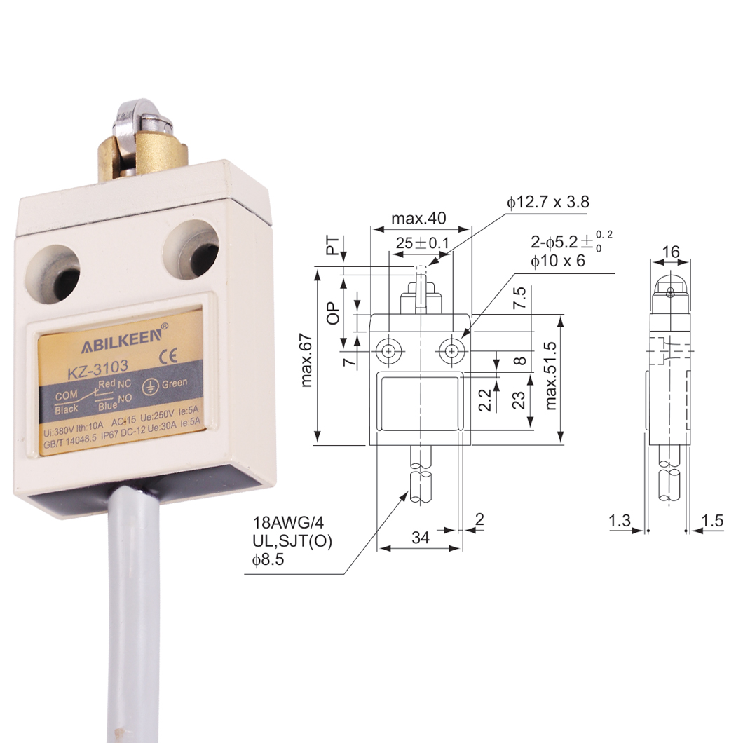 TZ-3103 Limit Switch