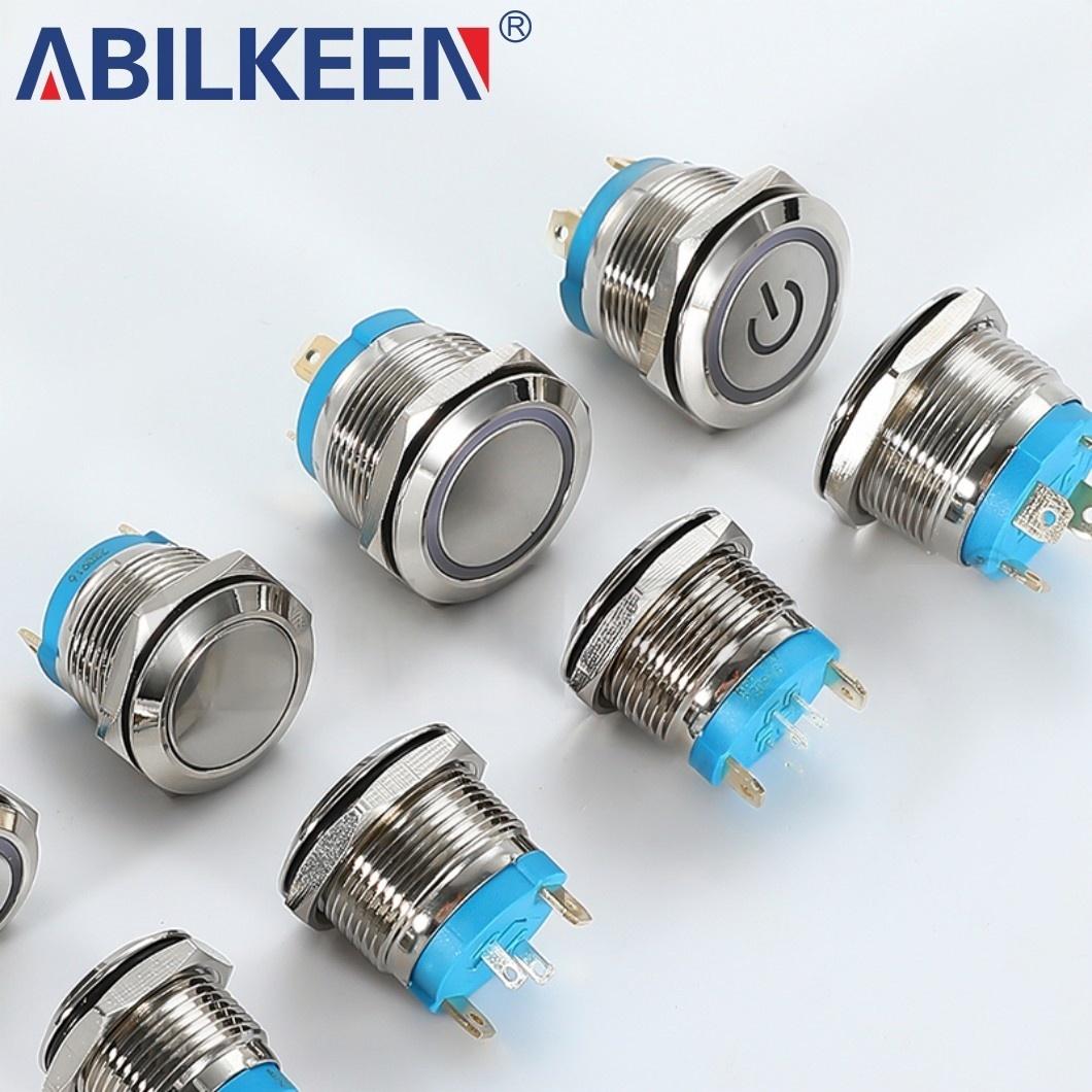 High Current Industrial Push Button Switch