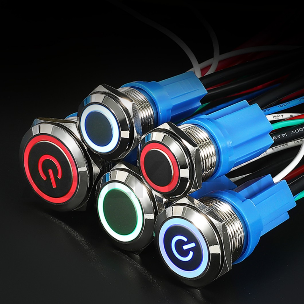 High Current Industrial Push Button Switch
