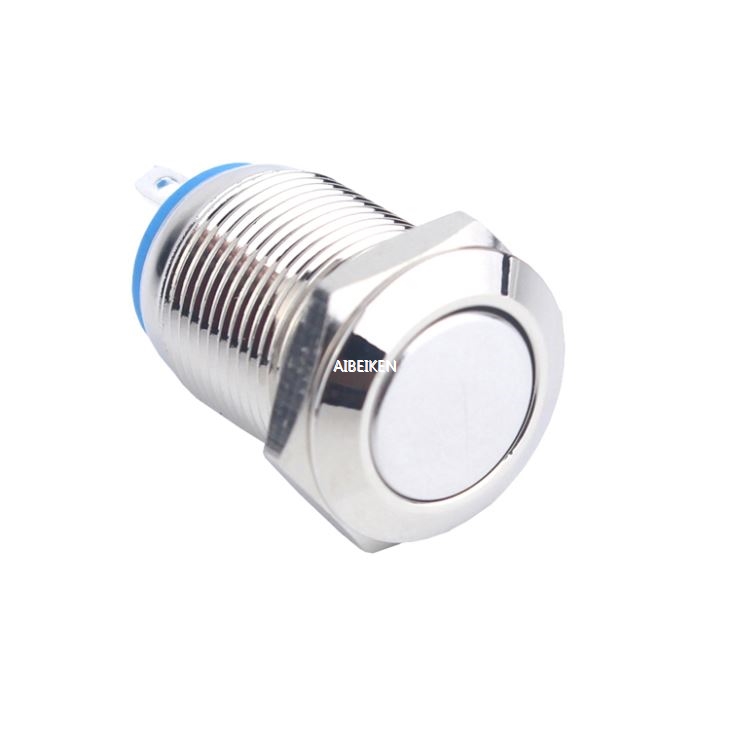 12mm 220 Volt Push Button Switch