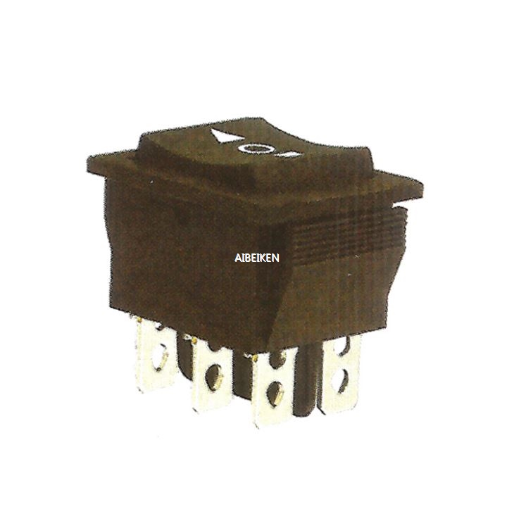 3 Position 6Pins Rocker Switch 250V ON-OFF-ON