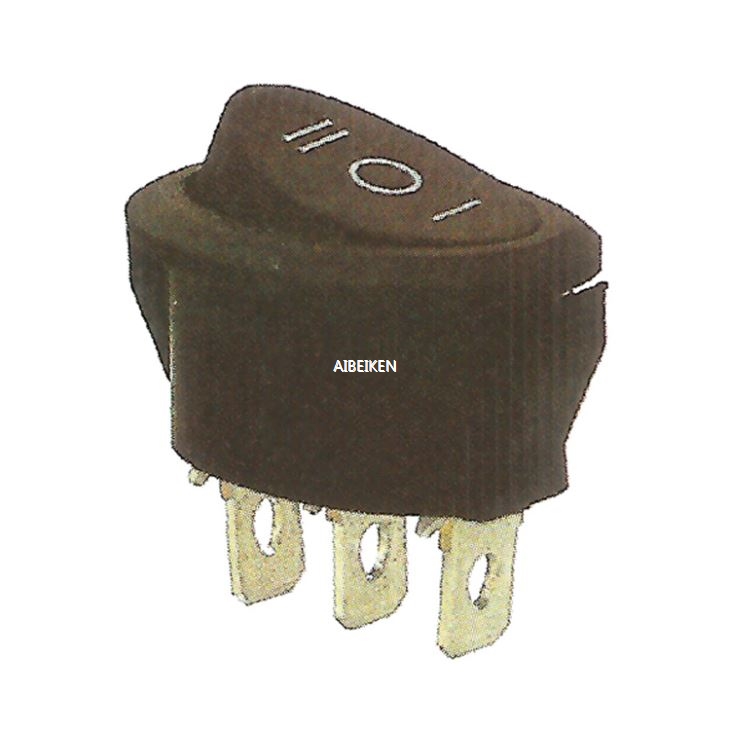 3Pins Mini Oval Rocker Switch