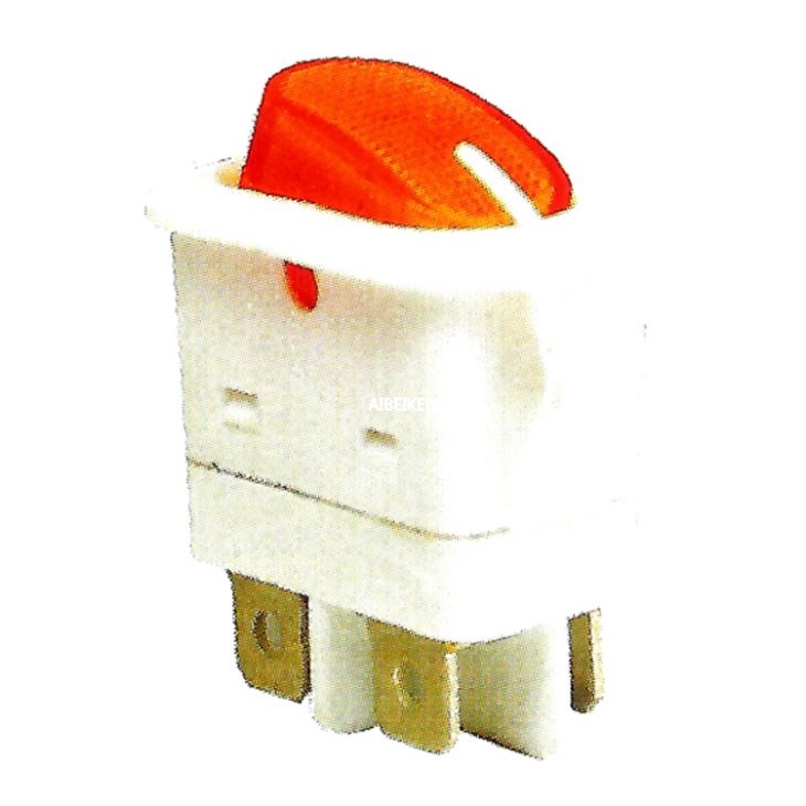 Double Pole 4Pins Rocker Switch DPDT