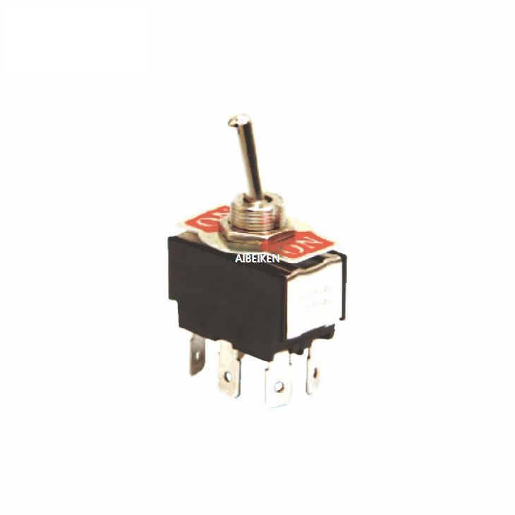 DPDT 6 Pin ON-(ON) Carling Toggle Switch