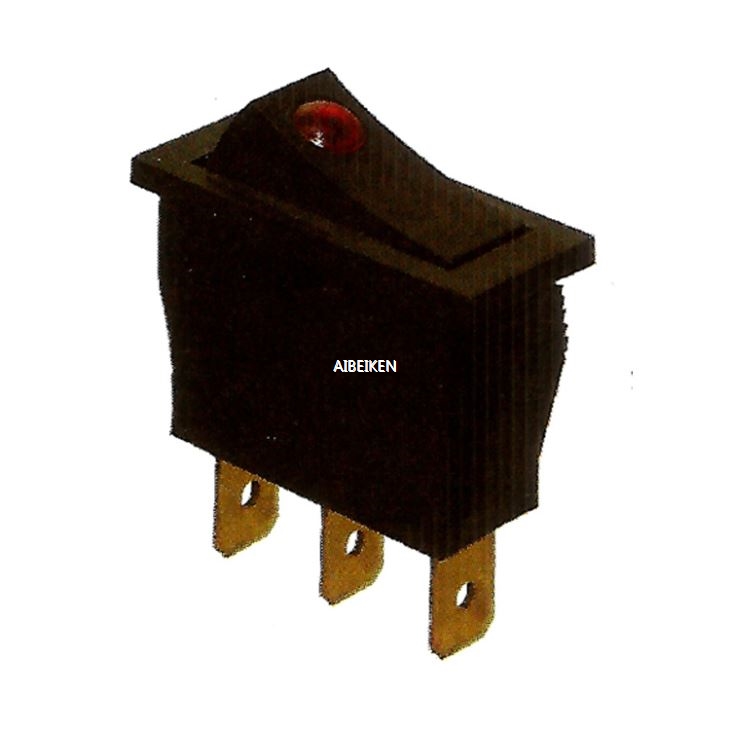 Light 3pin Rocker Switch