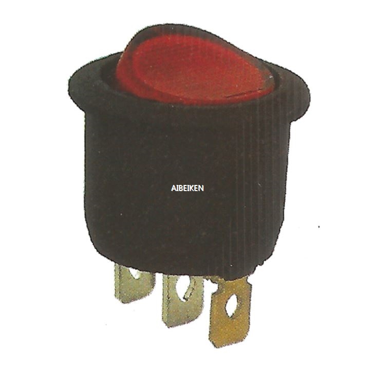 Round ON-OFF Rocker Switch