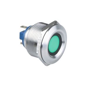 19mm 1NO Momentary Ring LED Piezo Switch