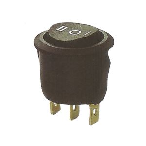 Round ON-OFF-ON Rocker Switch 3 Position