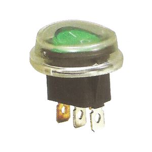 19mm 1NO Momentary Ring LED Piezo Switch