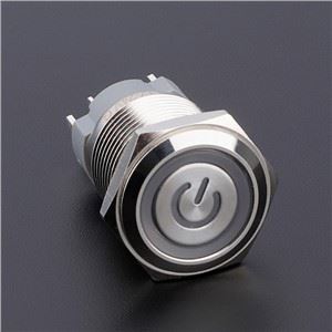 22mm Stainless Steel Push Button Switch