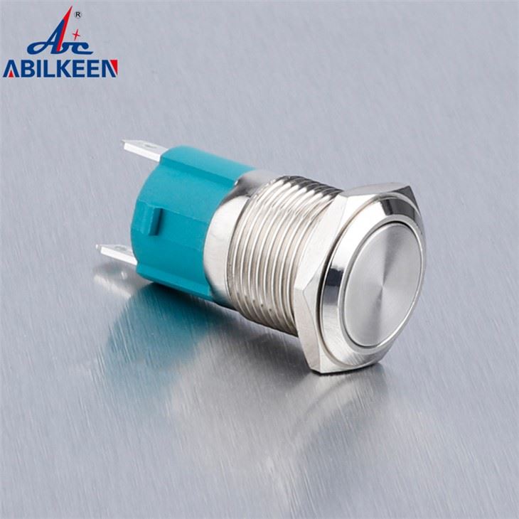 16mm 2 Pin Push Button Switch